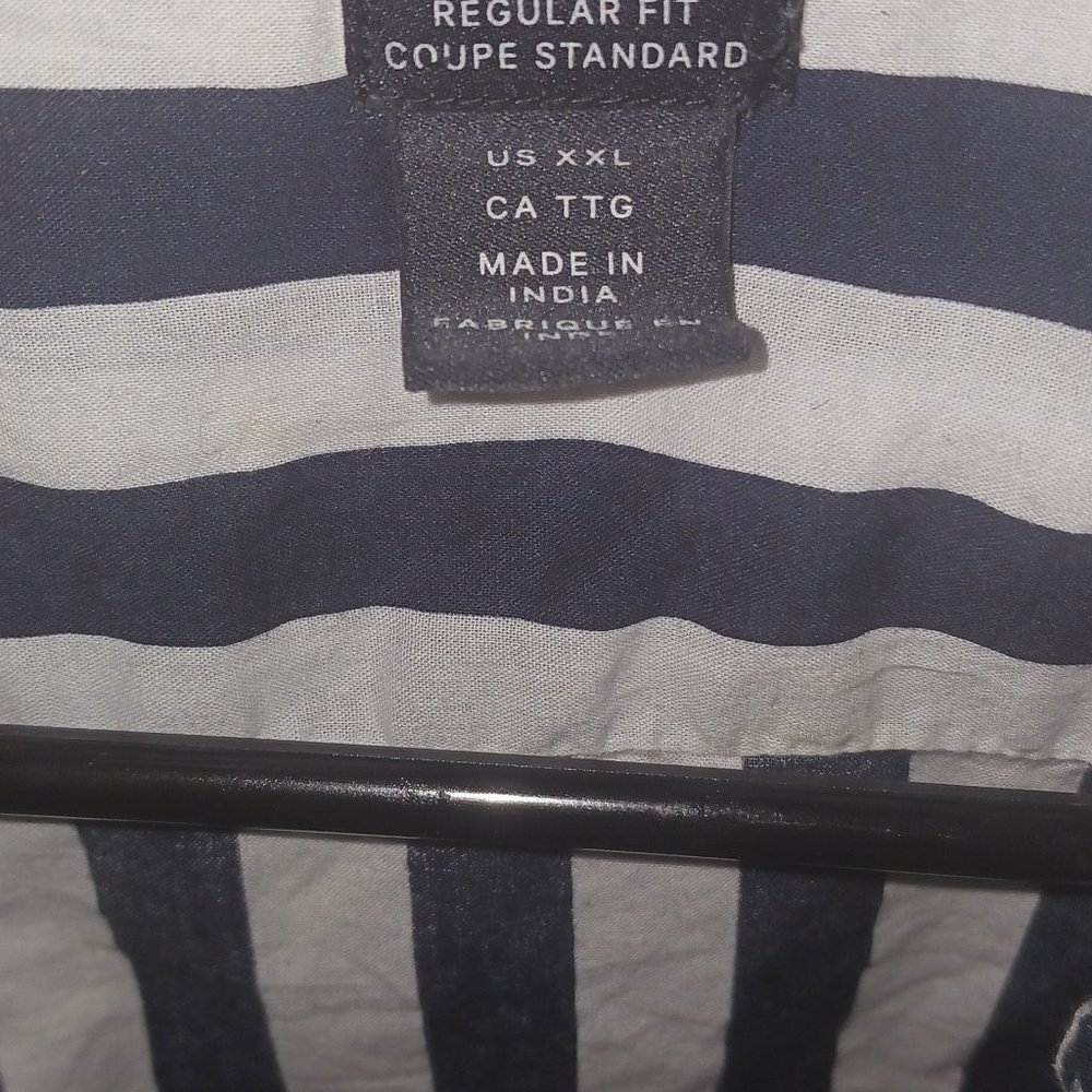 HM shirts casual Twisted as a 2X but really just a large slim fit